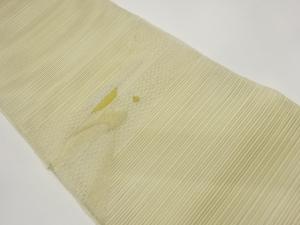 絽綴れ金彩抽象模様織出し名古屋帯